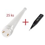 LED trubica T8 9W 25 KS + M0049 SET Z73115A