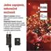 LED vianočná reťaz, 4 m, vonkajšia aj vnútorná, multicolor, programy, časovač 8592920146569