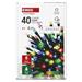 LED vianočná reťaz, 4 m, vonkajšia aj vnútorná, multicolor, programy, časovač 8592920146569