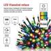 LED vianočná reťaz, 50 m, vonkajšia aj vnútorná, multicolor, programy, časovač 8592920146644