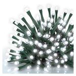 LED vianočná reťaz, 50 m, vonkajšia aj vnútorná, studená biela, programy, časovač 8592920146682