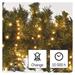 LED vianočná reťaz – ježko, 8 m, vonkajšia aj vnútorná, vintage, časovač 8592920095607