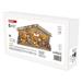 LED vianočný betlehem drevený, 19 cm, 3x AA, vnútorný, teplá biela, časovač 8592920098080
