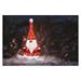 LED vianočný škriatok, 61 cm, vonkajší aj vnútorný, studená biela, časovač 8592920093931