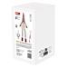LED vianočný škriatok sediaci, 27 cm, 3× AA, vnút., teplá biela 8592920122006