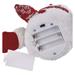 LED vianočný snehuliak svietiaci, 25 cm, 3x AA, vnútorná, teplá biela 8592920122020