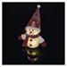 LED vianočný snehuliak svietiaci, 25 cm, 3x AA, vnútorná, teplá biela 8592920122020