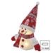 LED vianočný snehuliak svietiaci, 25 cm, 3x AA, vnútorná, teplá biela 8592920122020