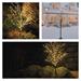 LED vianočný stromček, 120 cm, vonkajšia aj vnútorná, teplá biela, časovač 8592920147375