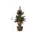 LED vianočný stromček, 52 cm, 3x AA, vnútorný, teplá biela, časovač 8592920093443