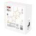 LED vianočný záves – 7 hviezd, 67x125 cm, vonkajší aj vnútorný, teplá biela 8592920121948
