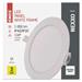 LED vstavané svietidlo NEXXO, kruhové, biely, 12,5W, neutrálna biela 8592920108376