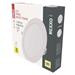 LED vstavané svietidlo NEXXO, kruhové, biely, 18W, teplá biela 8592920108406