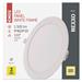 LED vstavané svietidlo NEXXO, kruhové, biely, 18W, teplá biela 8592920108406