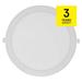 LED vstavané svietidlo NEXXO, kruhové, biely, 24W, neutrálna biela 8592920108529