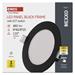 LED vstavané svietidlo NEXXO, kruhové, čierne, 7W, CCT 8592920108659