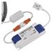 LED vstavané svietidlo NEXXO, kruhové, strieborné, 12W, CCT 8592920108581
