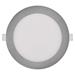LED vstavané svietidlo NEXXO, kruhové, strieborné, 12W, CCT 8592920108581