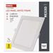 LED vstavané svietidlo NEXXO, štvorec, biely, 18W, neutrálna biela 8592920108918