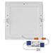 LED vstavané svietidlo NEXXO, štvorec, biely, 18W, neutrálna biela 8592920108918
