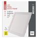LED vstavané svietidlo NEXXO, štvorec, biely, 24W, neutrálna biela 8592920108994