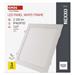 LED vstavané svietidlo NEXXO, štvorec, biely, 24W, neutrálna biela 8592920108994