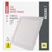 LED vstavané svietidlo NEXXO, štvorec, biely, 24W, teplá biela 8592920108956
