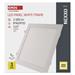 LED vstavané svietidlo NEXXO, štvorec, biely, 24W, teplá biela 8592920108956