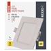 LED vstavané svietidlo NEXXO, štvorec, biely, 7W, teplá biela 8592920108741