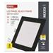 LED vstavané svietidlo NEXXO, štvorec, čierne, 12W, CCT 8592920109151