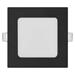 LED vstavané svietidlo NEXXO, štvorec, čierne, 7W, CCT 8592920109120