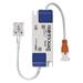 LED vstavané svietidlo NEXXO, štvorec, strieborné, 7W, CCT 8592920109021