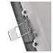 LED vstavané svietidlo NEXXO, štvorec, strieborné, 7W, CCT 8592920109021