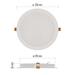 LED vstavané svietidlo RUBIC, okrúhly, biely, 24W, neutrálna biela 8592920108703