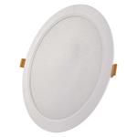 LED vstavané svietidlo RUBIC, okrúhly, biely, 24W, neutrálna biela 8592920108703
