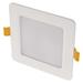LED vstavané svietidlo RUBIC, štvorcové, biely, 9W, neutrálna biela 8592920108642