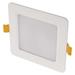 LED vstavané svietidlo RUBIC, štvorcové, biely, 9W, neutrálna biela 8592920108642