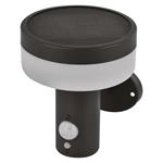 LED záhradné solárne nástenné svietidlo TERION, senzor súmraku, 12,5 x 14,7 x 14,2 cm ZGJ044S
