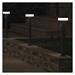 LED záhradné solárne stĺpikové svietidlo TERION, senzor súmraku, 12,5 x 12,5 x 50 cm ZGJ0B4S