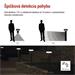 LED záhradné solárne stĺpikové svietidlo TERION, senzor súmraku, 12,5 x 12,5 x 50 cm ZGJ0B4S