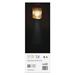 LED záhradné stĺpikové svietidlo, 15,3 x 13,3 x 45 cm, 1 x E27, 25 W ZGL0A0P