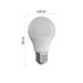 LED žiarovka Classic A60 6W E27 teplá biela