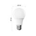 LED žiarovka Classic A60 / E27 / 7 W (60 W) / 806 lm / Teplá biela