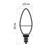 LED žiarovka Classic Candle 6W E14 teplá biela 8592920064863