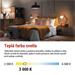 LED žiarovka Classic JC / G9 / 4,2 W (40 W) / 470 lm / teplá biela