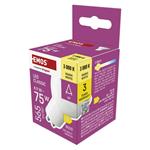 LED žiarovka Classic MR16 biela/ GU10 / 4.9 W (75 W) / 565 lm / Teplá biela