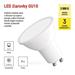 LED žiarovka Classic MR16 biela/ GU10 / 7 W (72 W) / 1000 lm / Teplá biela