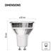 LED žiarovka Classic MR16 / GU10 / 3 W (32 W) / 345 lm / Neutrálna biela