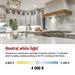 LED žiarovka Classic MR16 / GU10 / 3 W (40 W) / 535 lm / Neutrálna biela