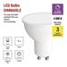 LED žiarovka Classic MR16 / GU10 / 7 W (60 W) / 800 lm / neutrálna biela
